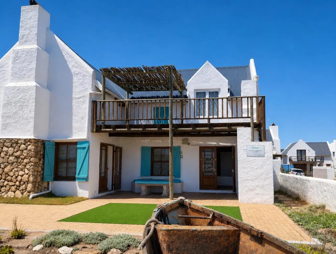 Front of Shalom Beach House