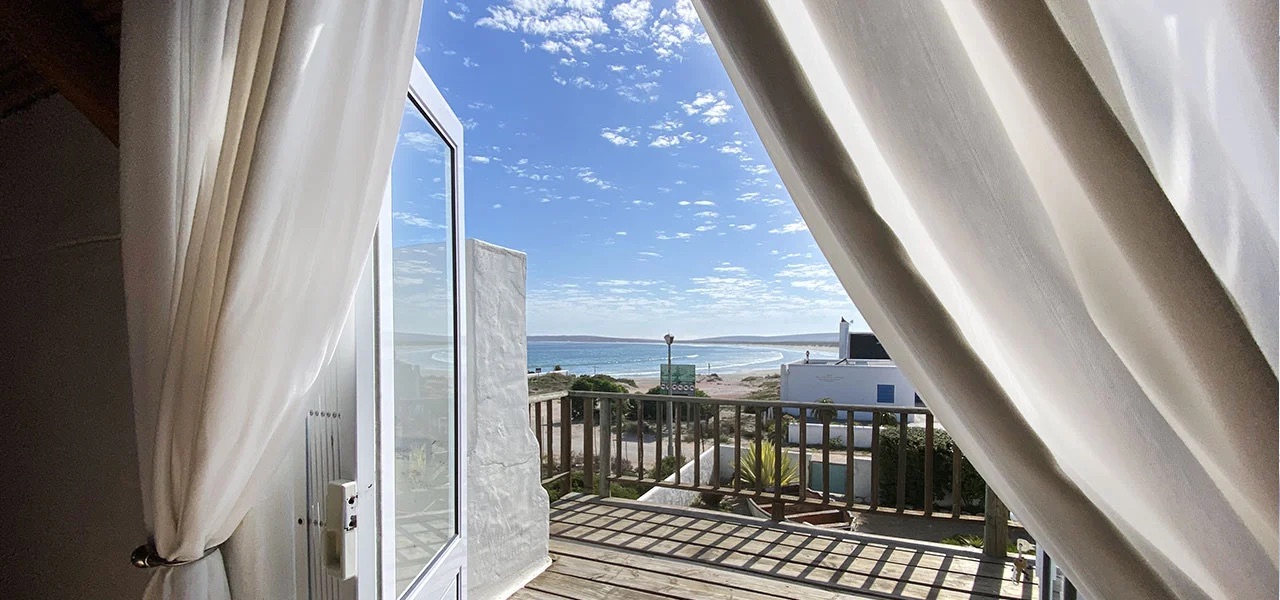 View from the main bedroom at Shalom Beach House
